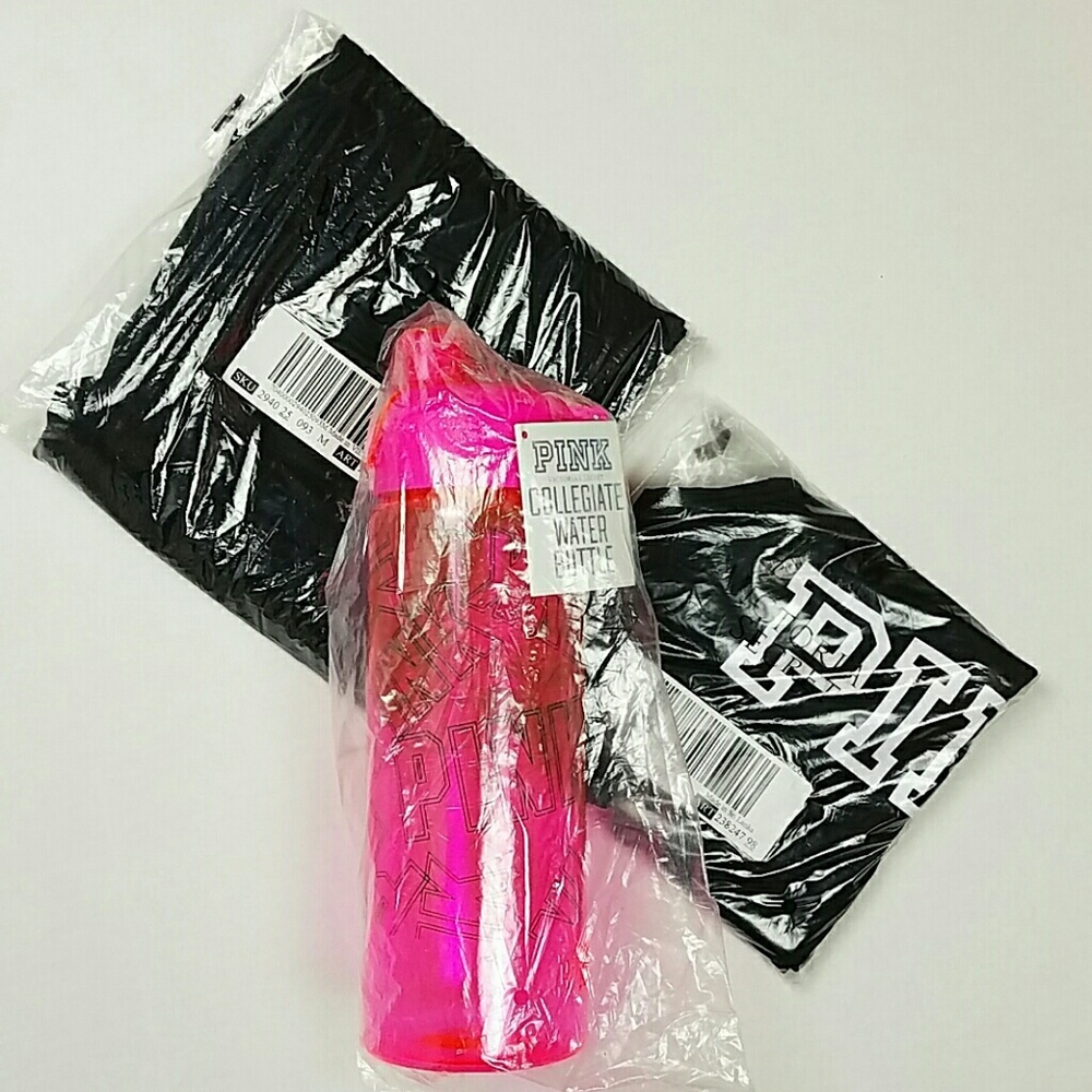 Pink Victoria's Secret leggings sports bra lot NWT - Picture 7 of 7